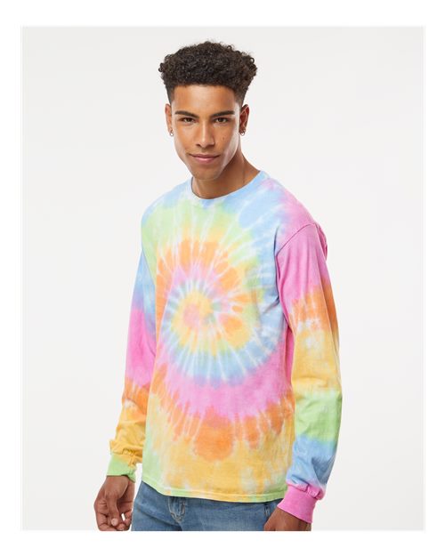 Colortone Unisex Tie-Dyed Long Sleeve T-Shirt 2000 - Eternity