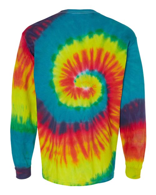 Colortone Unisex Tie-Dyed Long Sleeve T-Shirt 2000