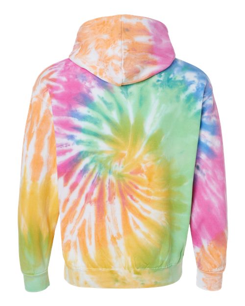 Colortone Unisex Tie-Dyed Hooded Sweatshirt 8777 - Eternity