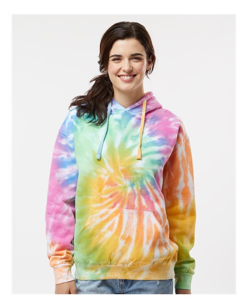Colortone Unisex Tie-Dyed Hooded Sweatshirt 8777 - Eternity