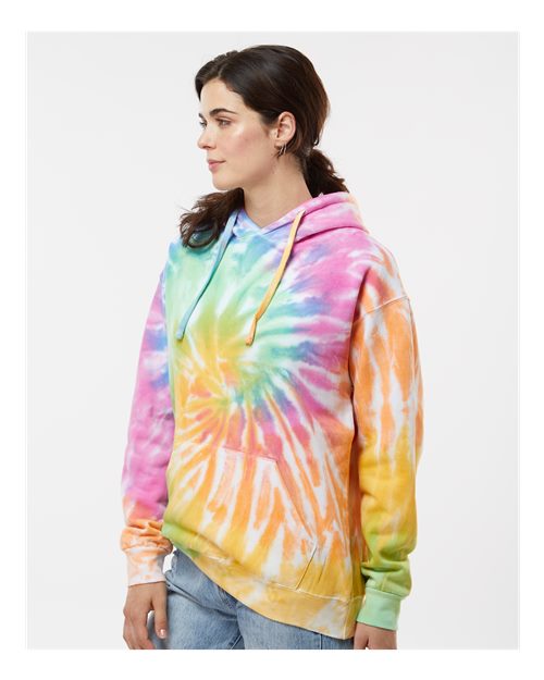 Colortone Unisex Tie-Dyed Hooded Sweatshirt 8777