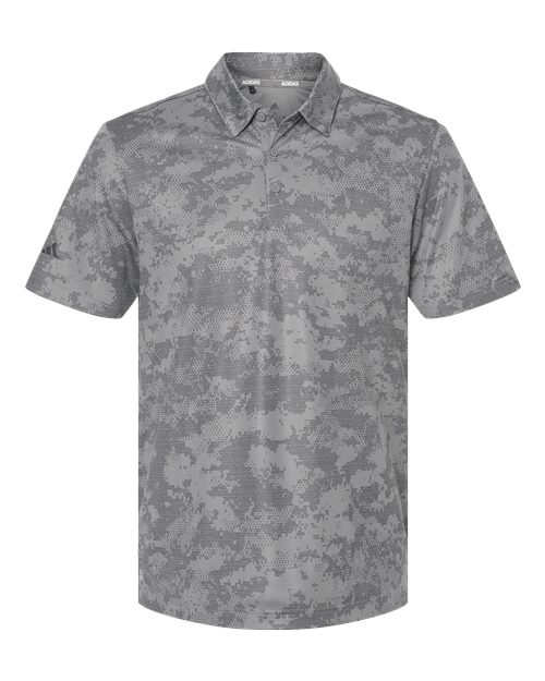 Adidas Men's All Over Camo Print Polo A550