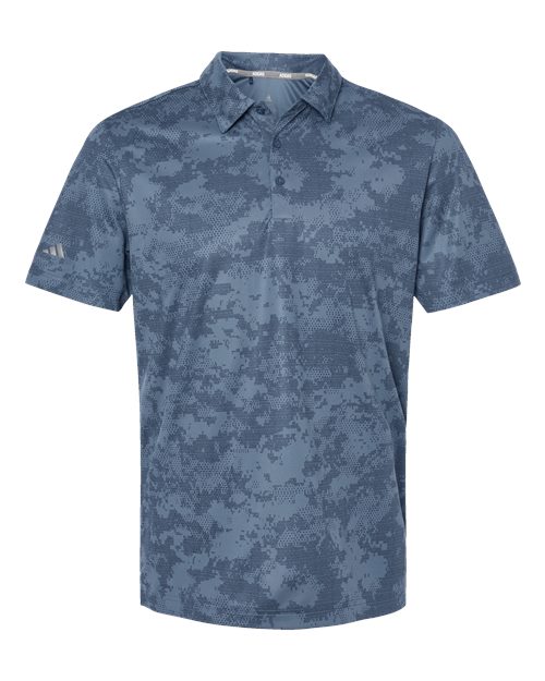 Adidas Men's All Over Camo Print Polo A550