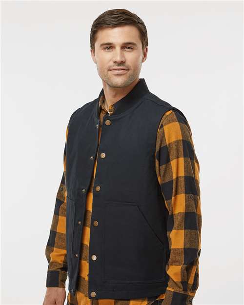 Independent Trading Co. Men's Insulated Canvas Workwear Vest EXP560V