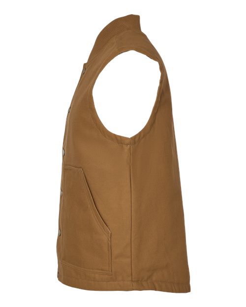 Independent Trading Co. Men's Insulated Canvas Workwear Vest EXP560V