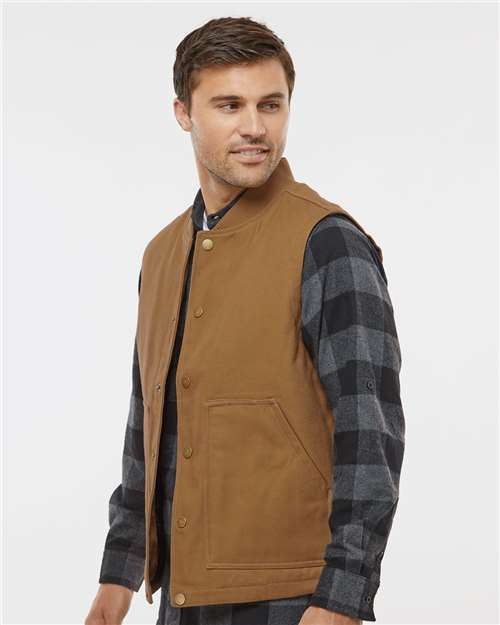 Independent Trading Co. Men's Insulated Canvas Workwear Vest EXP560V