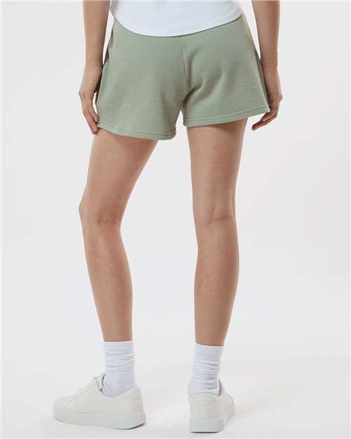 Independent Trading Co. Women’s Lightweight California Wave Wash Fleece Shorts PRM20SRT