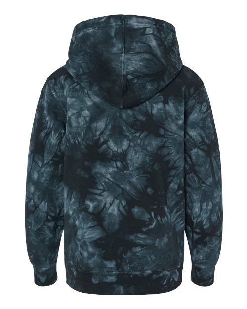 Independent Trading Co. Youth Midweight Tie-Dyed Hooded Sweatshirt PRM1500TD
