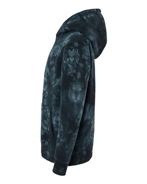Independent Trading Co. Youth Midweight Tie-Dyed Hooded Sweatshirt PRM1500TD
