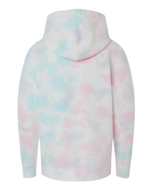 Independent Trading Co. Youth Midweight Tie-Dyed Hooded Sweatshirt PRM1500TD