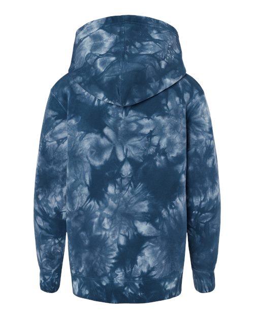 Independent Trading Co. Youth Midweight Tie-Dyed Hooded Sweatshirt PRM1500TD