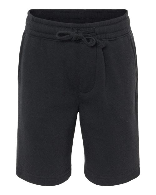 Independent Trading Co. Youth Lightweight Special Blend Fleece Shorts PRM16SRT