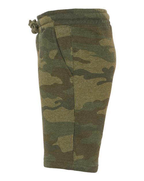 Independent Trading Co. Youth Lightweight Special Blend Fleece Shorts PRM16SRT