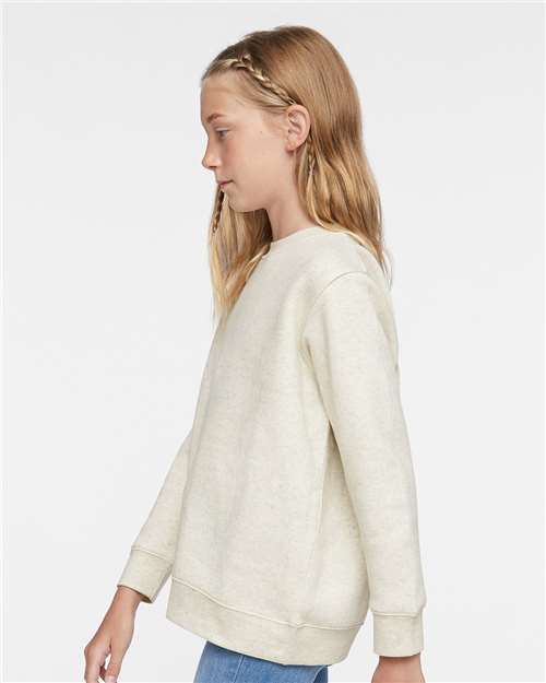 LAT Youth Elevated Fleece Crewneck Sweatshirt 2225