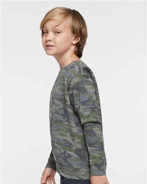 LAT Youth Elevated Fleece Crewneck Sweatshirt 2225
