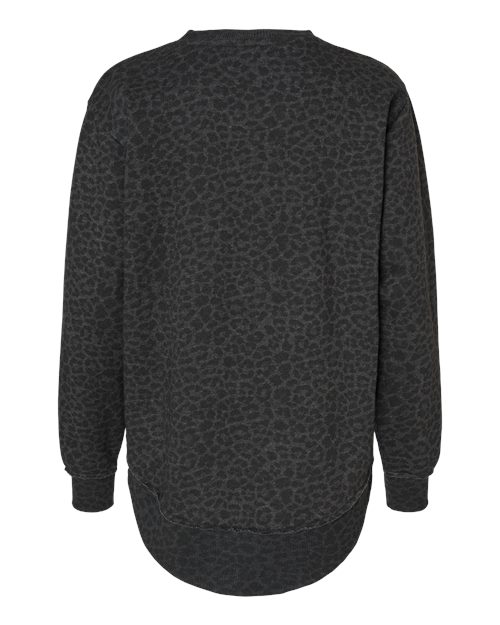 LAT Women's Weekend Fleece Crewneck Sweatshirt 3525