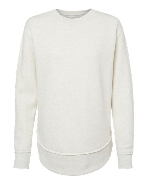 LAT Women's Weekend Fleece Crewneck Sweatshirt 3525