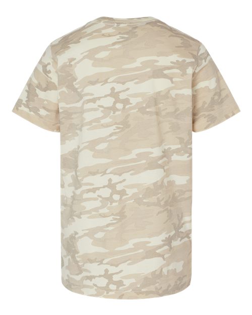 LAT Youth Fine Jersey Tee 6101 - Natural Camo
