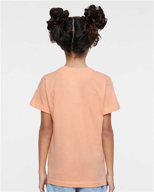 LAT Youth Fine Jersey Tee 6101 - Peachy