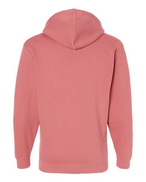 LAT Unisex Elevated Fleece Hoodie Sweatshirt 6926 - Mauvelous