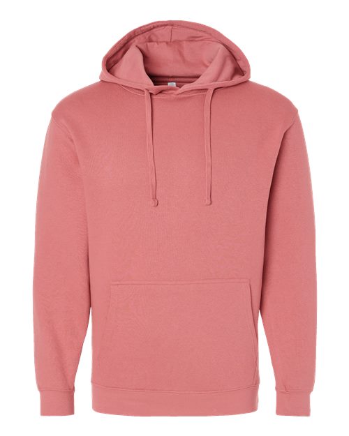 LAT Unisex Elevated Fleece Hoodie Sweatshirt 6926 - Mauvelous