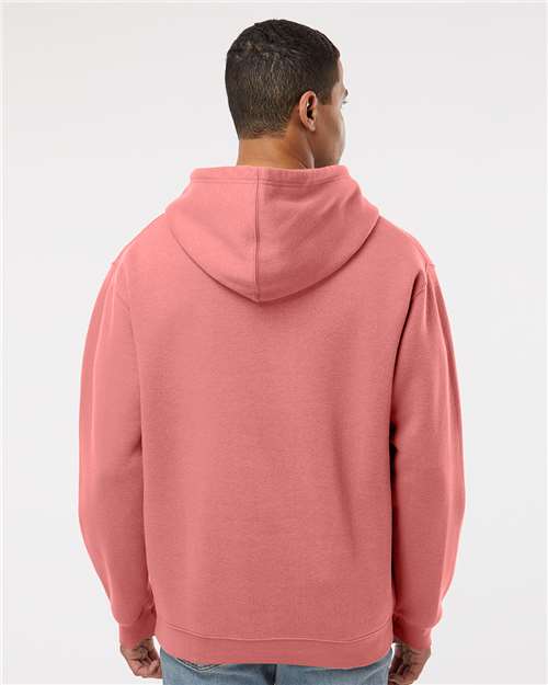 LAT Unisex Elevated Fleece Hoodie Sweatshirt 6926 - Mauvelous