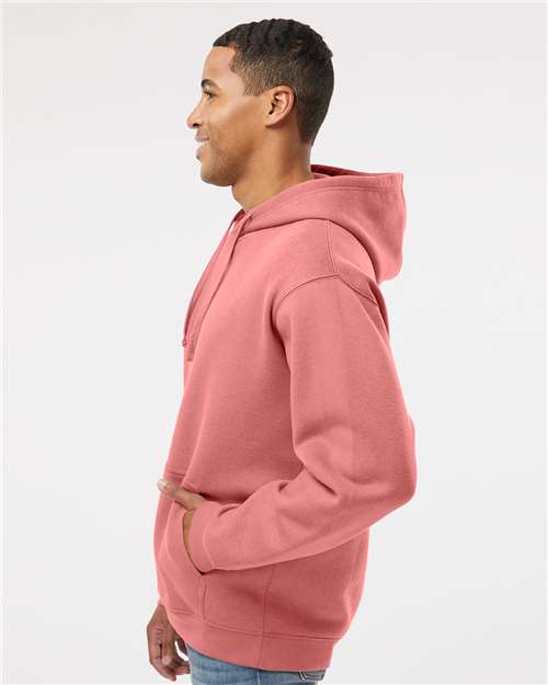 LAT Unisex Elevated Fleece Hoodie Sweatshirt 6926 - Mauvelous