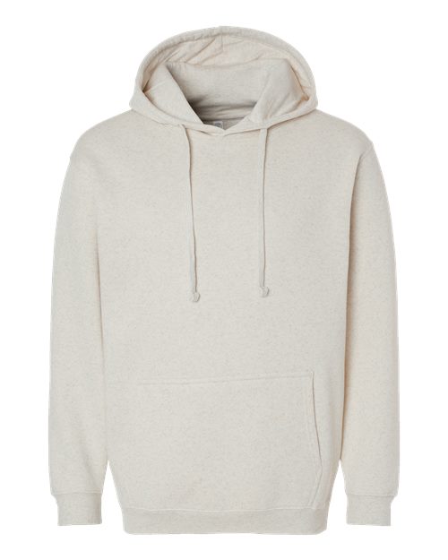 LAT Unisex Elevated Fleece Hoodie Sweatshirt 6926 - Natural Heather