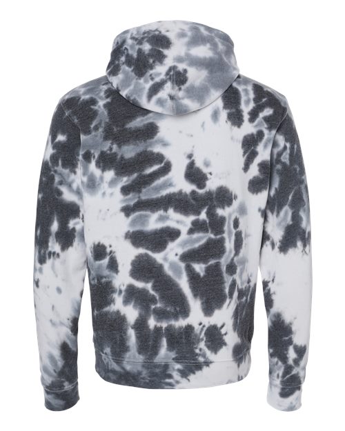 J. America Men's Tie-Dyed Fleece Hooded Sweatshirt 8861