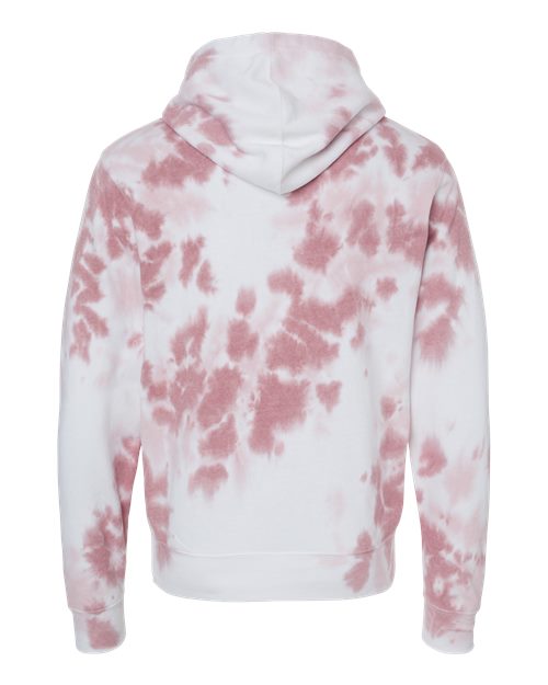 J. America Men's Tie-Dyed Fleece Hooded Sweatshirt 8861