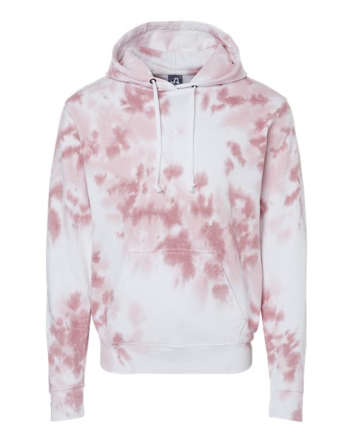 J. America Men's Tie-Dyed Fleece Hooded Sweatshirt 8861