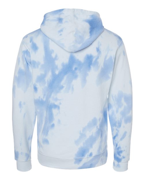 J. America Men's Tie-Dyed Fleece Hooded Sweatshirt 8861