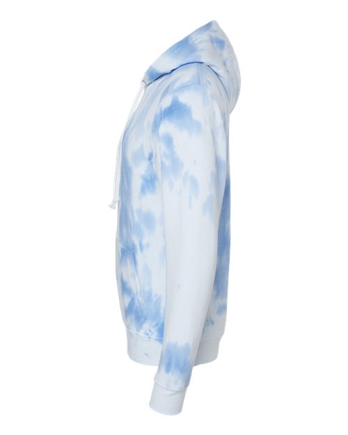 J. America Men's Tie-Dyed Fleece Hooded Sweatshirt 8861