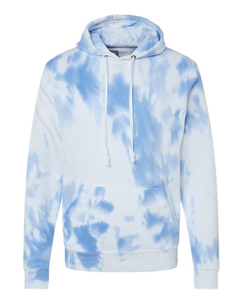 J. America Men's Tie-Dyed Fleece Hooded Sweatshirt 8861