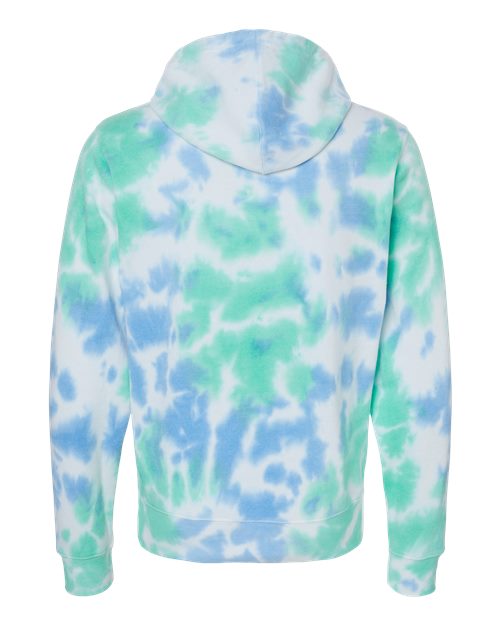 J. America Men's Tie-Dyed Fleece Hooded Sweatshirt 8861