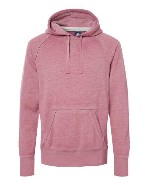 J. America Men's Vintage Zen Fleece Hooded Sweatshirt 8915