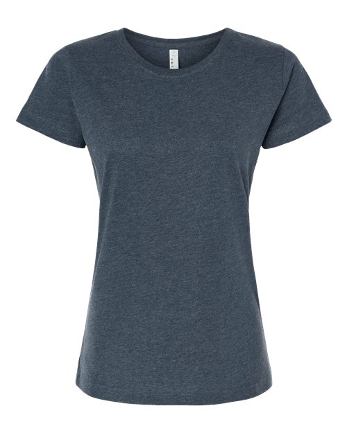 LAT Women's Fine Jersey Tee 3516 - Vintage Denim