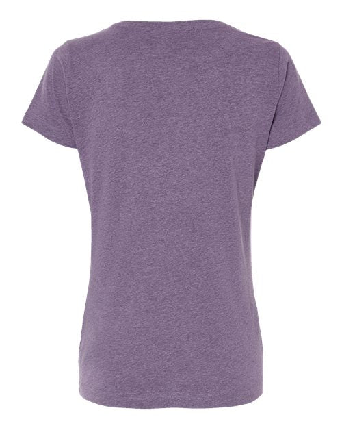 LAT Women's Fine Jersey Tee 3516 - Wisteria Blackout