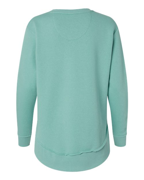 LAT Women's Weekend Fleece Crewneck Sweatshirt 3525