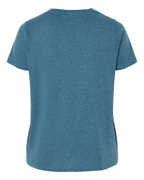 LAT Women's Curvy Collection Fine Jersey Tee 3816