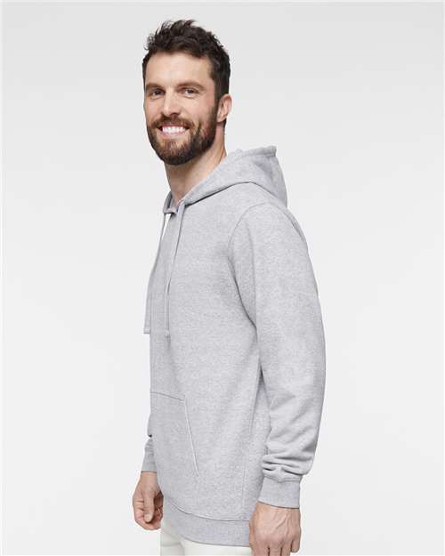 LAT Unisex Elevated Fleece Hoodie Sweatshirt 6926 - Heather