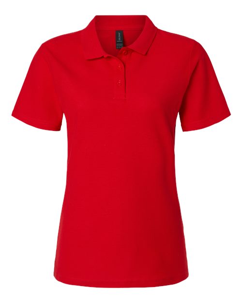 Gildan Women's Softstyle® Pique Polo 64800L