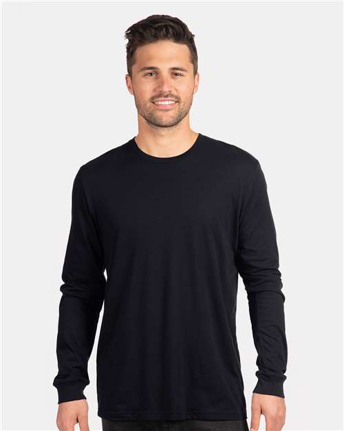 Next Level Unisex CVC Long Sleeve T-Shirt 6211 - Black