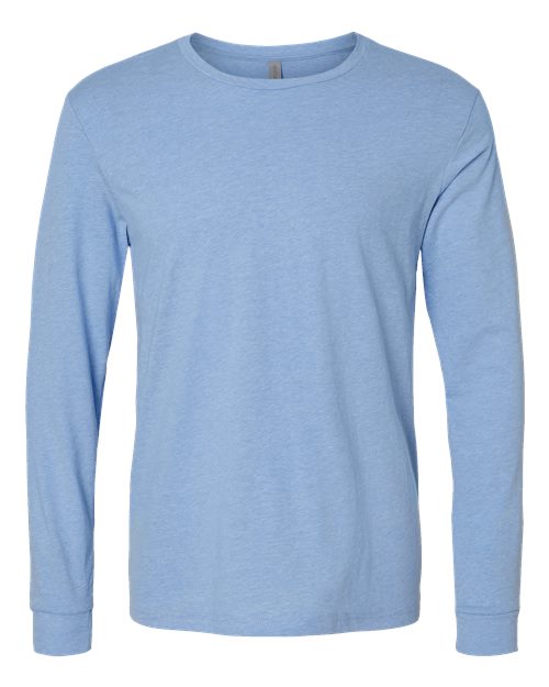 Next Level Unisex CVC Long Sleeve T-Shirt 6211 - Heather Columbia Blue