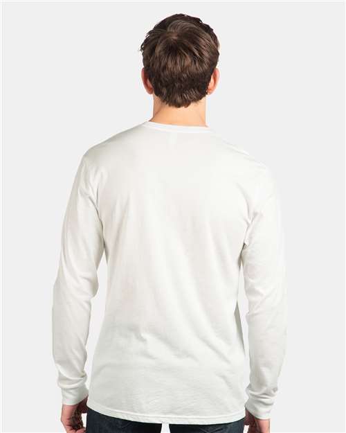 Next Level Unisex CVC Long Sleeve T-Shirt 6211 - White