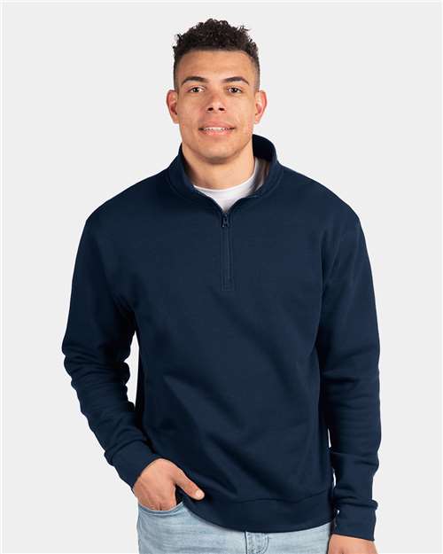 Next Level Unisex Fleece Quarter-Zip Pullover 9643
