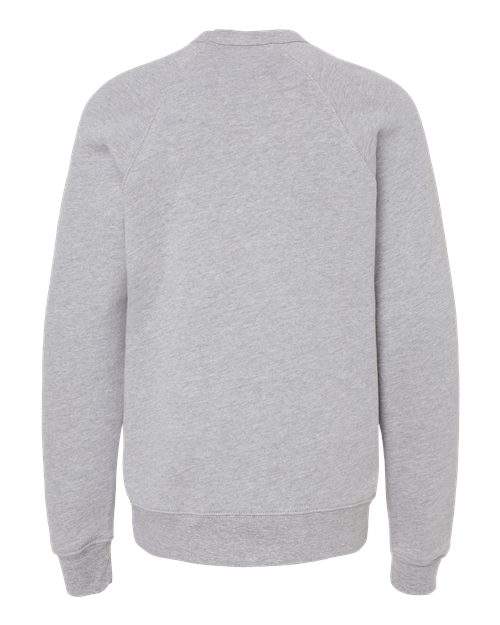 BELLA + CANVAS Youth Sponge Fleece Crewneck Sweatshirt 3901Y