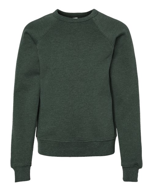BELLA + CANVAS Youth Sponge Fleece Crewneck Sweatshirt 3901Y