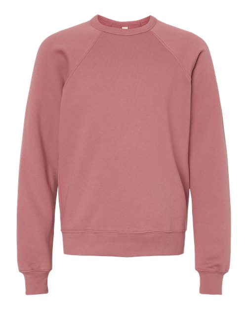 BELLA + CANVAS Youth Sponge Fleece Crewneck Sweatshirt 3901Y