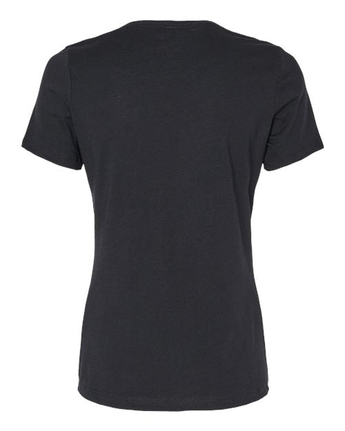 BELLA + CANVAS Women's Relaxed Heather CVC V-Neck Tee 6405CVC